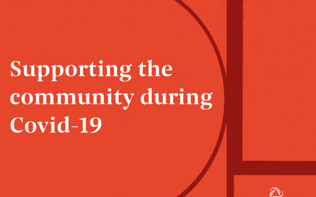 Supporting the community during Covid-19